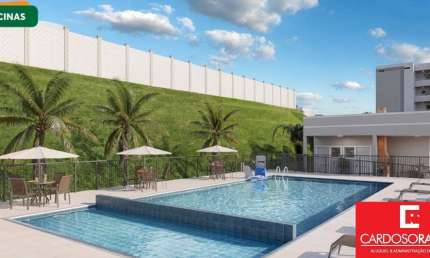 Apartamento com 2 quartos à venda na Abrantes, Abrantes, Camaçari, 38 m2 por R$ 219.990