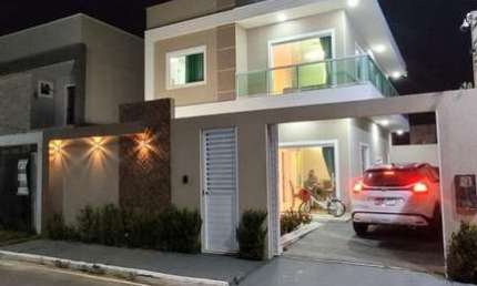 Casa com 4 quartos à venda na Rua Arembepe, Arembepe (Abrantes), Camaçari por R$ 600.000