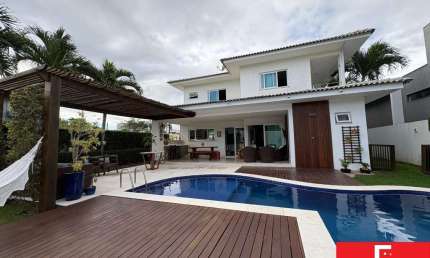 Casa com 5 quartos à venda na Alphaville Litoral Norte I, Alphaville (Abrantes), Camaçari por R$ 2.500.000