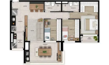 Apartamento à venda na Rua Melo Peixoto, Tatuapé, São Paulo - SP