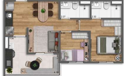 Apartamento à venda na Rua da União, Vila Mariana, São Paulo - SP