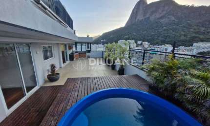 Cobertura à venda na Rua Capitão Salomão, Humaitá, Rio de Janeiro - RJ