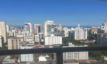 Apartamento para alugar na Rua Machado de Assis, Boqueirão, Santos - SP