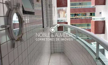 Apartamento à venda na Avenida Dom Pedro II, Ocian, Praia Grande - SP