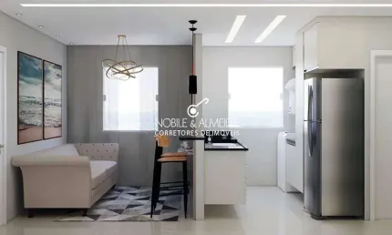 Apartamento à venda na Rua Machado de Assis, Parque São Vicente, São Vicente - SP