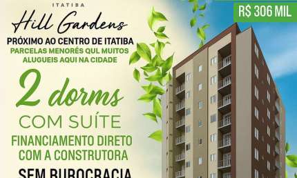 Apartamento à venda na Rua Saul Milstein Rabinovitch, Loteamento Morrão da Força, Itatiba - SP