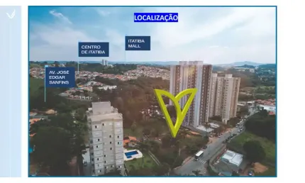 Apartamento à venda na Rua Verginio Belgini, Loteamento Santo Antônio, Itatiba - SP