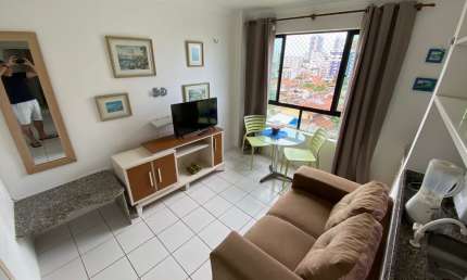 ALUGO - Apartamento MOBILIADO Quarto e Sala - Candeias - Na Av da Praia - Txs Inclusas