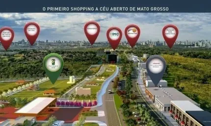 Terreno comercial à venda na Avenida dos Florais, Ribeirão do Lipa, Cuiabá