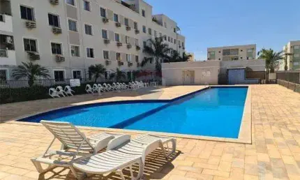 Apartamento Mobiliado na Avenida da FEB - Residencial Chapada dos Guimarães