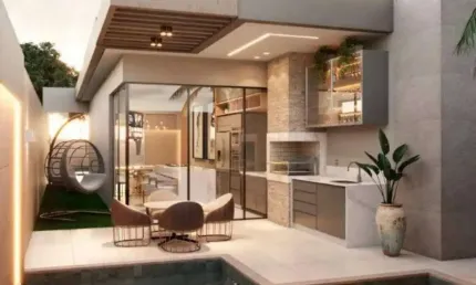 Vende-se Casa Térrea em Construção no Condomínio Primor das Torres