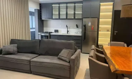 Vendo Apartamento mobiliado  edificio Urbanit  02 quartos/suíte 02 garagem