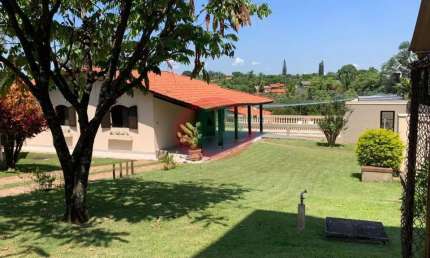 Chácara  fundo para o lago com 4 quartos, 2.500 m², à venda por R$ 1.800.000- Colinas do Mosteiro de Itaici - Indaiatuba/SP
