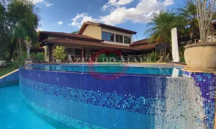 Linda! chácara com 4 dormitórios à venda, 5000 m² por r$ 6.000.000,00 - recanto dos pássaros - indaiatuba/sp