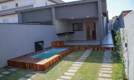 Casa para Venda em Atibaia, jardim morumbi, 3 dormitórios, 3 suítes, 4 banheiros, 2 vagas