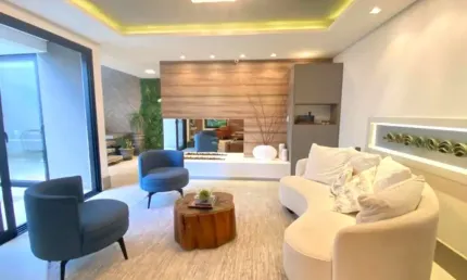 Casa no condomínio Veredas em Mogi das Cruzes, com 3 suítes, salas, cozinha, área gourmet com churrasqueira e piscina.