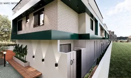 Lindo sobrado em condomínio fechado, com 3 quartos e área gourmet na Vila Suissa.