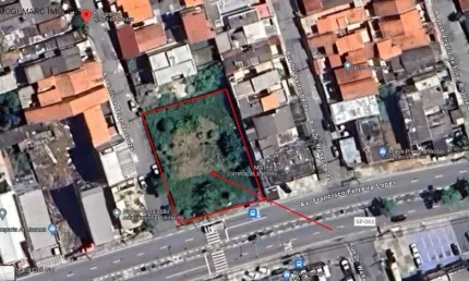 Terreno comercial à venda na Rua Vanilson Belgo de Souza, 3417, Vila Jundiaí, Mogi das Cruzes