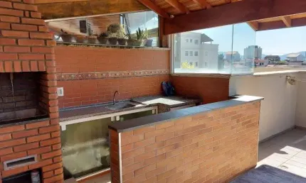 OPORTUNIDADE PARA COMPRA DE APARTAMENTO DUPLEX, COM 124,32 M² E VISTA PANORÂMICA PARA A SERRA.