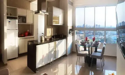 Apartamento para venda e locação no trend loft, loteamento mogilar, mogi das cruzes