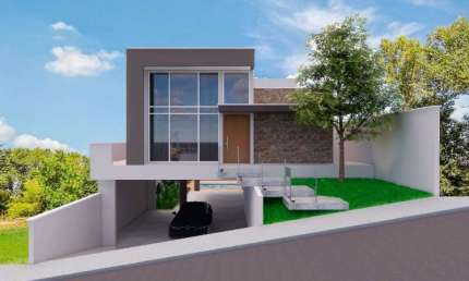 Casa de luxo em condomínio exclusivo no Mosaico Essence, Mogi das Cruzes-SP: 3 quartos, 3 suítes, 2 salas, 6 banheiros, 2 vagas, 310,75 m².