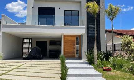 casa a venda no Condomínio Real Park em Mogi das Cruzes. Projeto moderno, fino acabamento