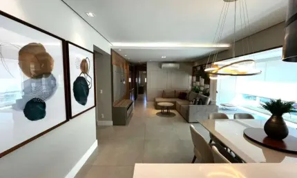 Apartamento de luxo no vila mogilar: 2 quartos, 2 suítes, 2 salas, 3 banheiros, 2 vagas de garagem - mogi das cruzes-sp