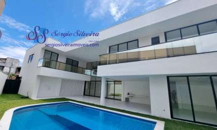 Luxuosa casa alto padrão no Alphaville Fortaleza com 5 suítes