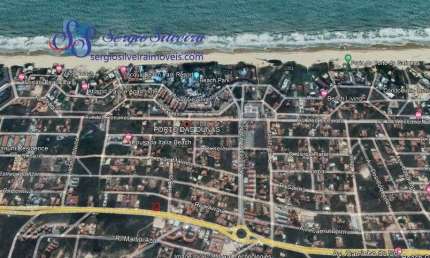 Excelente terreno vista mar em localização privilegiada no Porto das Dunas com 960m²