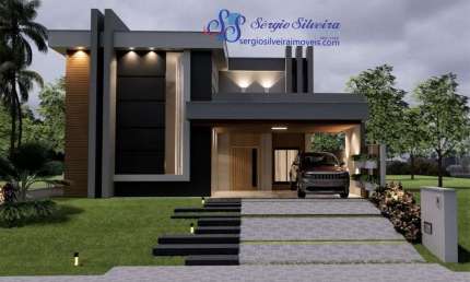 Casa na Cidade Alpha com 4 suítes, piscina privativa.