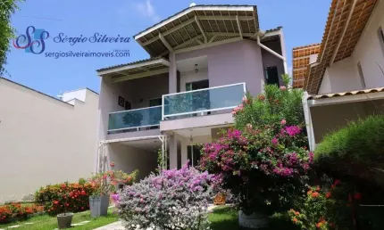 Belíssima casa com 3 suítes e vista para lago no bairro Cajazeiras