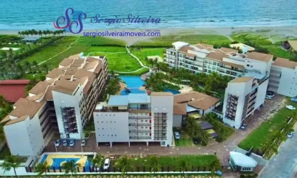 Lindo apartamento no Porto das Dunas com 3 dormitórios. Lazer completo.