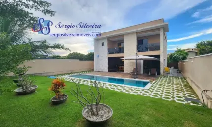 Magnifica casa duplex com 4 suítes no Alphaville Fortaleza