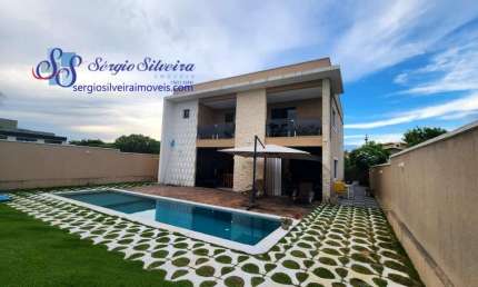 Magnifica casa duplex com 4 suítes no Alphaville Fortaleza