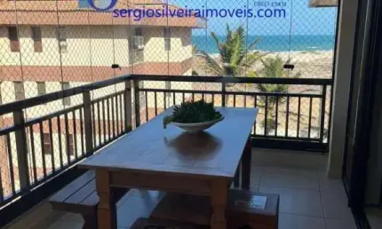 Amplo apartamento mobiliado e com vista para o mar no Mandara Lanai - Porto das Dunas