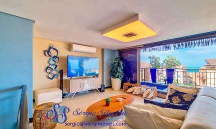 OPORTUNIDADE! Luxuosa cobertura alto padrão com 4 suítes no Aquiraz Riviera