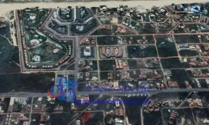 Terreno com 1.250m² com vista para o mar no porto das dunas