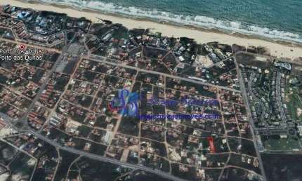Terreno vista mar com 1.609m² em excelente localização no Porto das Dunas