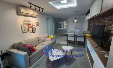 Belíssimo apartamento nascente e mobiliado no Porto das Dunas