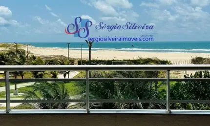Lindo apartamento vista mar no Porto das Dunas com 3 suítes