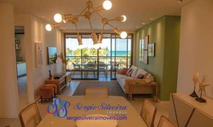 Apartamento nascente e vista mar no Mandara Kauai com 3 suítes - Porto das Dunas