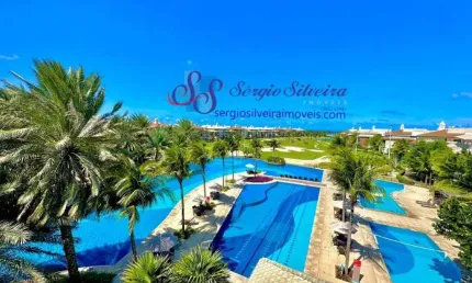 Apartamento com 3 suítes no Golf Ville - Porto das Dunas.