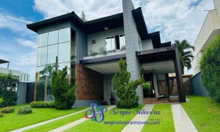 Belíssima casa toda mobiliada no Alphaville Fortaleza com 4 suítes