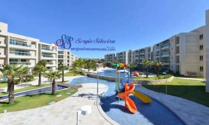 Apartamento mobiliado em Aquiraz Riviera beach Place com  3 quartos.