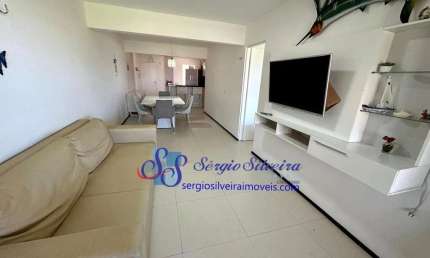 Apartamento mobiliado, nascente e vista mar no Aquaville Resort - Porto das Dunas