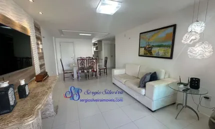 Apartamento nascente e mobiliado no Porto das Dunas.