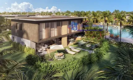 Ocean Garden Cumbuco - Casa de alto padrão, pé na areia com 3 suítes