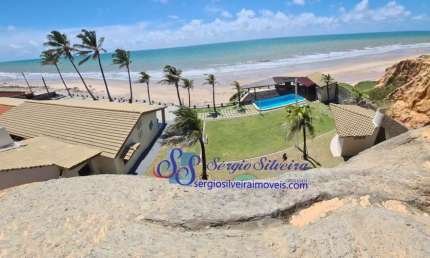 Mansão em Beberibe com linda vista mar e lazer completo!
