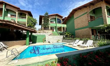 Casa duplex com vista mar, nascente e mobiliada no Porto das Dunas