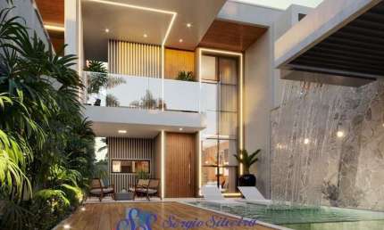 Casa duplex de alto padrão com 4 suítes em Eusébio.